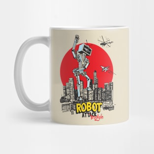 Robot Attack Mug